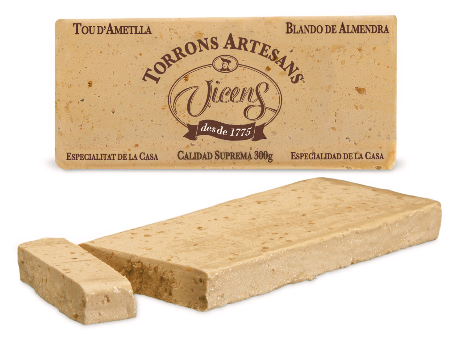 Hard and soft nougat