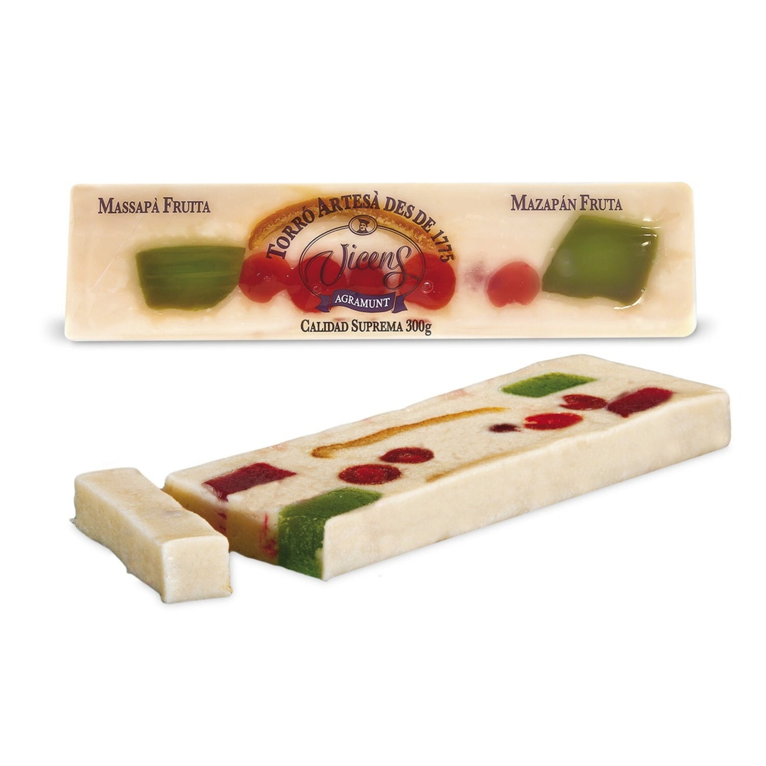 Yolk Nougat, Marzipan and Coconut