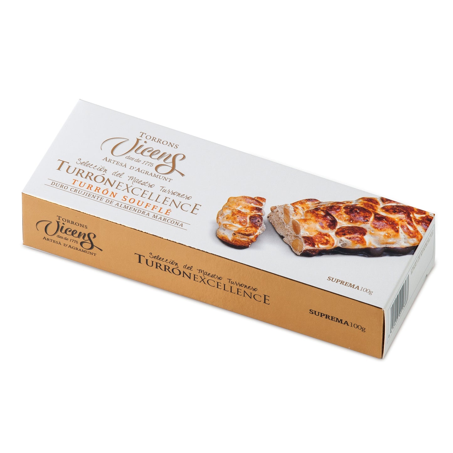 Hard Crunchy Soufflé Nougat 100g Excellence